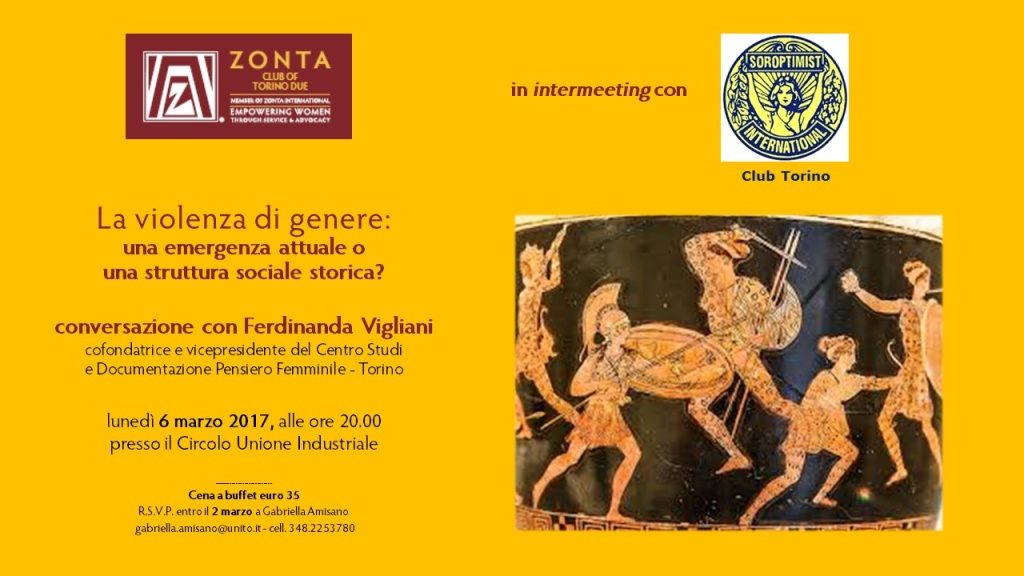 Torino 2 conferenza 6 marzo